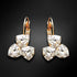 Earrings "Bermudu Trīsstūris III" with Swarovski™ crystals